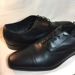 Gordon Rush Men’s Black Lennox Dress Shoe NIB 10.5